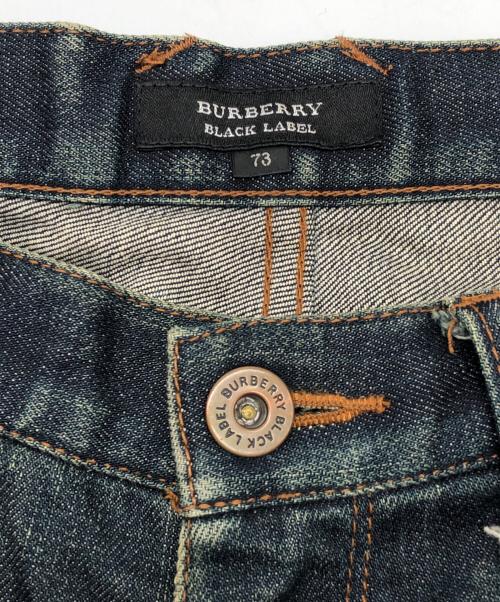 BURBERRY BLACK LABEL（バーバリーブラックレーベル）BURBERRY BLACK LABEL (バーバリーブラックレーベル) デニムパンツ　Y2K インディゴ サイズ:73の古着・服飾アイテム