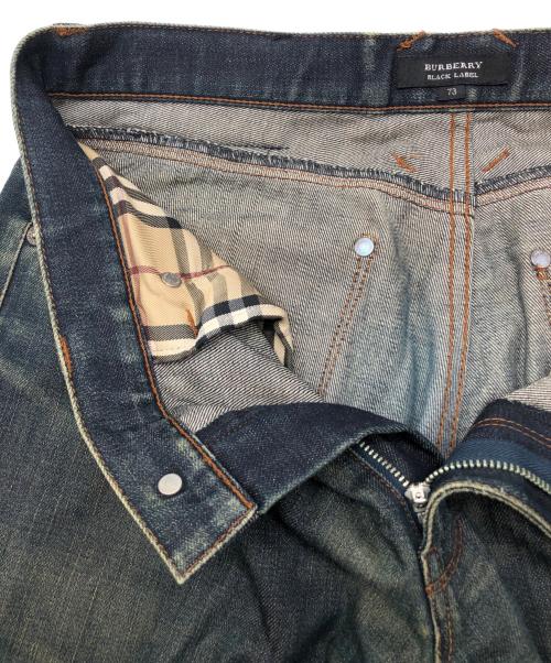 BURBERRY BLACK LABEL（バーバリーブラックレーベル）BURBERRY BLACK LABEL (バーバリーブラックレーベル) デニムパンツ　Y2K インディゴ サイズ:73の古着・服飾アイテム