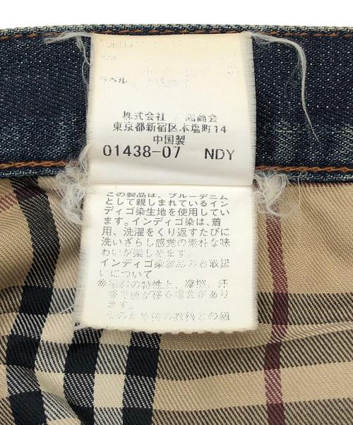 BURBERRY BLACK LABEL（バーバリーブラックレーベル）BURBERRY BLACK LABEL (バーバリーブラックレーベル) デニムパンツ　Y2K インディゴ サイズ:73の古着・服飾アイテム