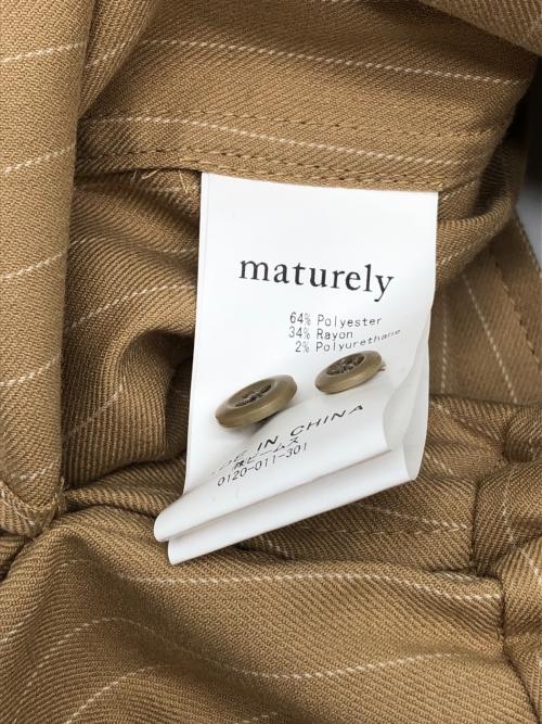 maturely（マチュアリー）maturely (マチュアリー) BEAMS BOY (ビームスボーイ) オールインワン ベージュ サイズ:不明 未使用品の古着・服飾アイテム