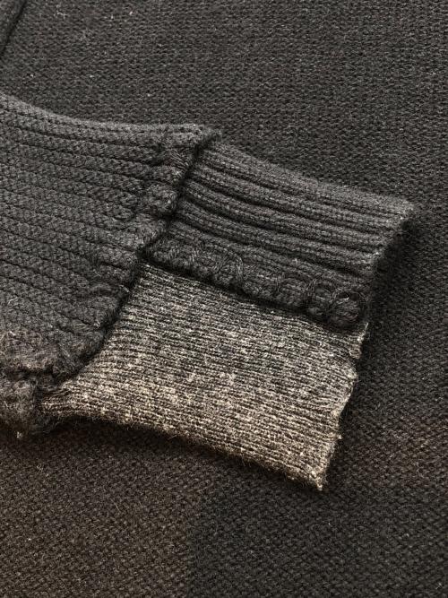 DIESEL（ディーゼル）DIESEL (ディーゼル) ニットジップパーカー　Y2K ブラック サイズ:不明の古着・服飾アイテム