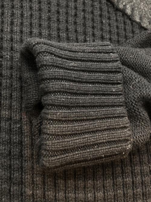 DIESEL（ディーゼル）DIESEL (ディーゼル) ニットジップパーカー　Y2K ブラック サイズ:不明の古着・服飾アイテム