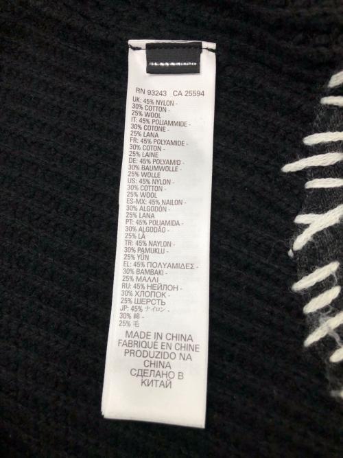 DIESEL（ディーゼル）DIESEL (ディーゼル) ニットジップパーカー　Y2K ブラック サイズ:不明の古着・服飾アイテム