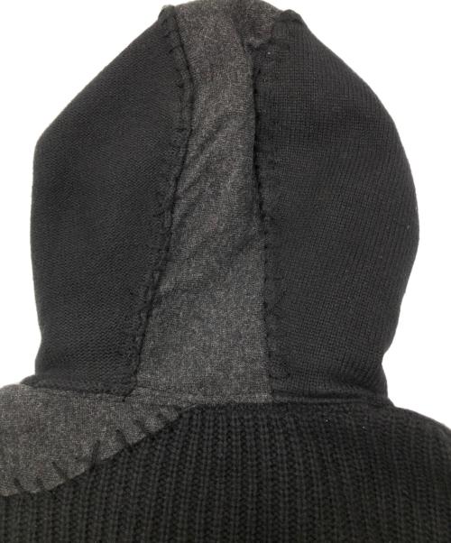 DIESEL（ディーゼル）DIESEL (ディーゼル) ニットジップパーカー　Y2K ブラック サイズ:不明の古着・服飾アイテム