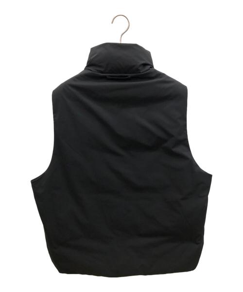WAX（ワックス）WAX (ワックス) 中綿ベスト ブラック サイズ:Mの古着・服飾アイテム
