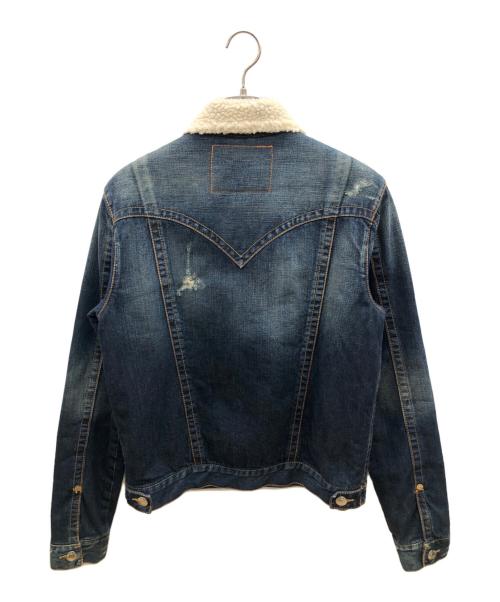 TRUE RELIGION（トゥルー レリジョン）TRUE RELIGION (トゥルー レリジョン) 裏ボアジャケット インディゴ サイズ:Mの古着・服飾アイテム