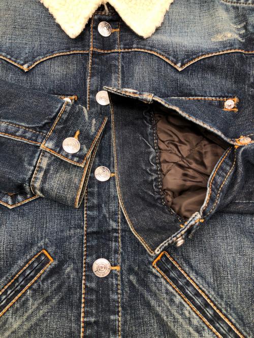 TRUE RELIGION（トゥルー レリジョン）TRUE RELIGION (トゥルー レリジョン) 裏ボアジャケット インディゴ サイズ:Mの古着・服飾アイテム