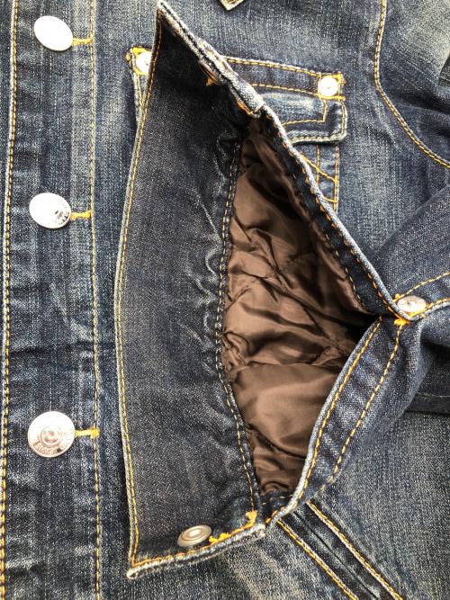 TRUE RELIGION（トゥルー レリジョン）TRUE RELIGION (トゥルー レリジョン) 裏ボアジャケット インディゴ サイズ:Mの古着・服飾アイテム