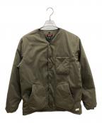 NANGAナンガ）の古着「ダウンジャケット　タキビリップストップインナーダウンカーディガン」｜カーキ