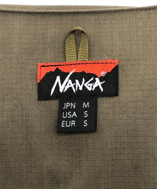 NANGA（ナンガ）NANGA (ナンガ) ダウンジャケット　タキビリップストップインナーダウンカーディガン カーキ サイズ:Ⅿの古着・服飾アイテム