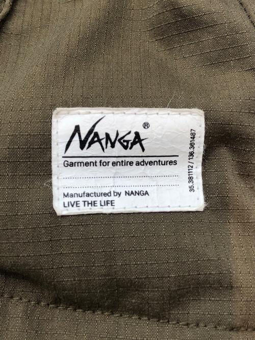 NANGA（ナンガ）NANGA (ナンガ) ダウンジャケット　タキビリップストップインナーダウンカーディガン カーキ サイズ:Ⅿの古着・服飾アイテム