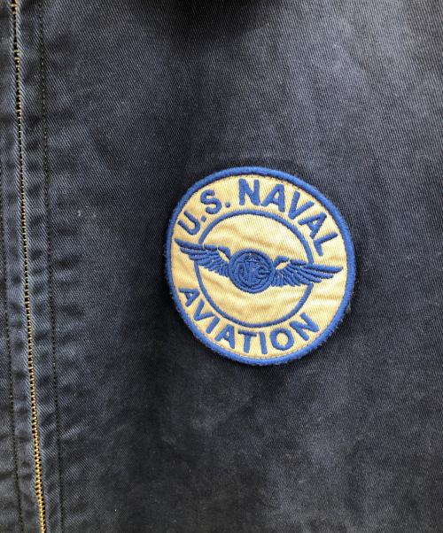 AVIREX（アヴィレックス）AVIREX (アヴィレックス) RESTORE COLLECTION MILITARY COTTON UTILITY JACKET ネイビー サイズ:Mの古着・服飾アイテム