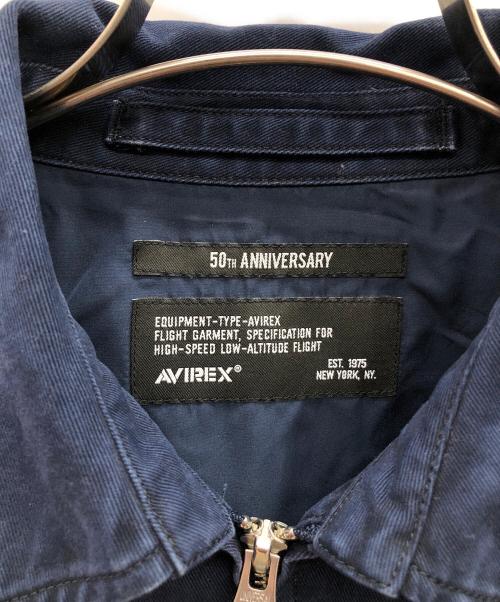 AVIREX（アヴィレックス）AVIREX (アヴィレックス) RESTORE COLLECTION MILITARY COTTON UTILITY JACKET ネイビー サイズ:Mの古着・服飾アイテム