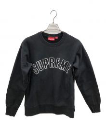 SUPREME（シュプリーム）の古着「アーチロゴクルーネックスウェット」｜ブラック