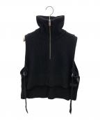 DIESELディーゼル）の古着「厚手ニット」｜ブラック