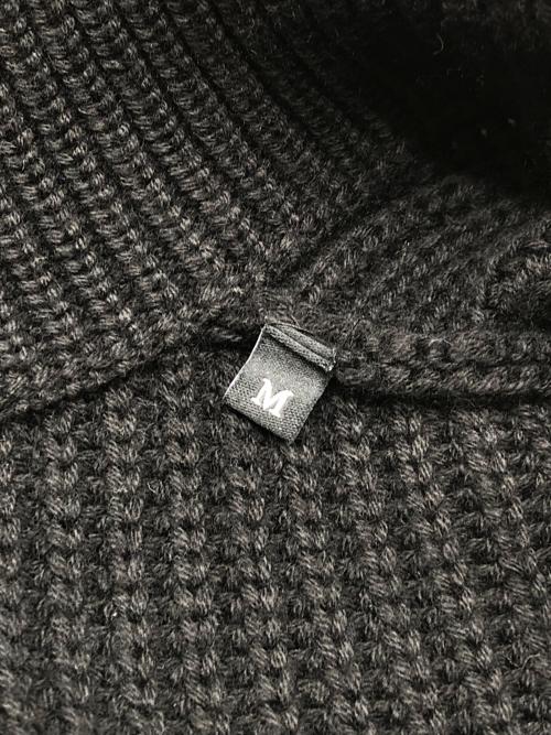 DIESEL（ディーゼル）DIESEL (ディーゼル) 厚手ニット ブラック サイズ:Mの古着・服飾アイテム