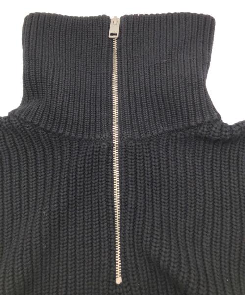 DIESEL（ディーゼル）DIESEL (ディーゼル) 厚手ニット ブラック サイズ:Mの古着・服飾アイテム