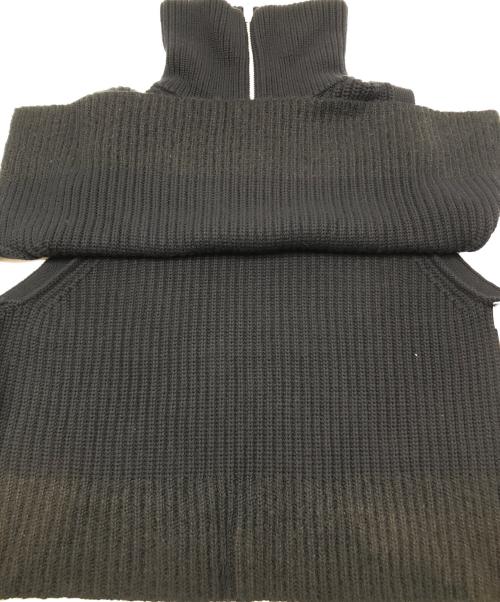 DIESEL（ディーゼル）DIESEL (ディーゼル) 厚手ニット ブラック サイズ:Mの古着・服飾アイテム