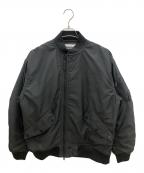 Onitsuka Tigerオニツカタイガー）の古着「フライトジャケット」｜ブラック