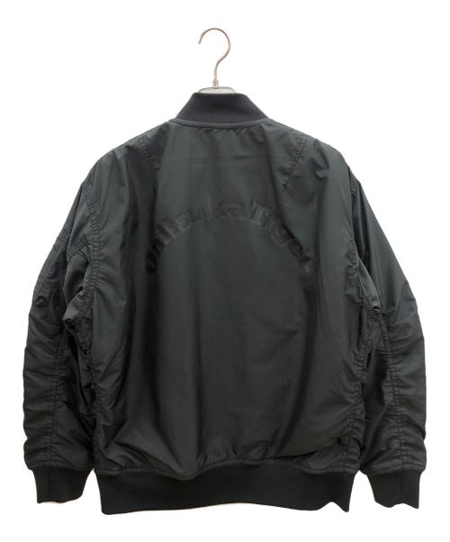 Onitsuka Tiger（オニツカタイガー）Onitsuka Tiger (オニツカタイガー) フライトジャケット ブラック サイズ:Ⅿの古着・服飾アイテム