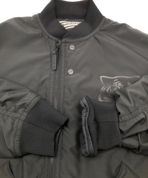 Onitsuka Tiger（オニツカタイガー）Onitsuka Tiger (オニツカタイガー) フライトジャケット ブラック サイズ:Ⅿの古着・服飾アイテム