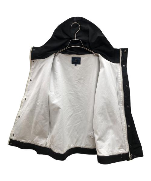 ROARK REVIVAL（ロアークリバイバル）ROARK REVIVAL (ロアークリバイバル) コーチジャケット　HOODED COACHES JACKET ブラック×ホワイト サイズ:Ｍの古着・服飾アイテム