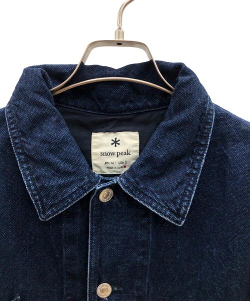 Snow peak（スノーピーク）snow peak (スノーピーク) カバーオール ブルー サイズ:Mの古着・服飾アイテム
