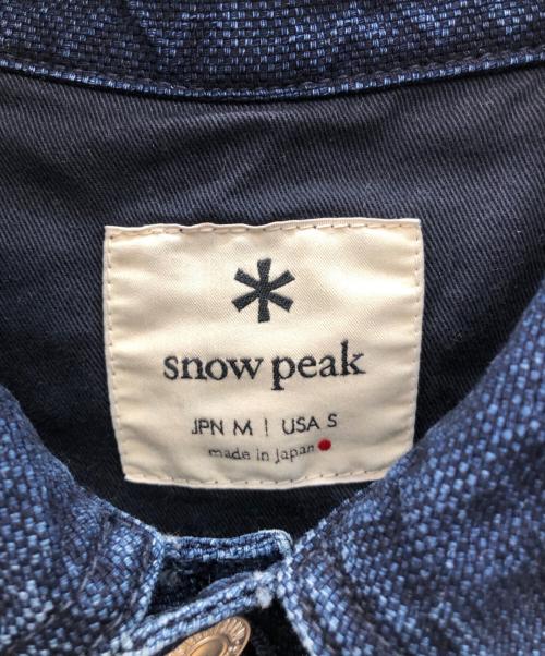 Snow peak（スノーピーク）snow peak (スノーピーク) カバーオール ブルー サイズ:Mの古着・服飾アイテム