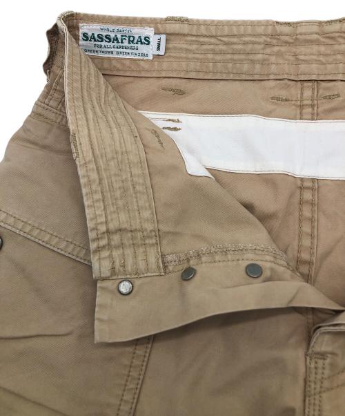 SASSAFRAS（ササフラス）SASSAFRAS (ササフラス) パンツ ベージュ サイズ:Sの古着・服飾アイテム