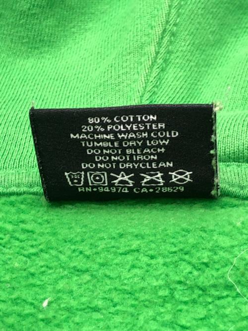 stussy（ステューシー）stussy (ステューシー) プルオーバーパーカー グリーン サイズ:Sの古着・服飾アイテム