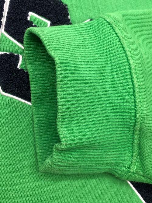 stussy（ステューシー）stussy (ステューシー) プルオーバーパーカー グリーン サイズ:Sの古着・服飾アイテム