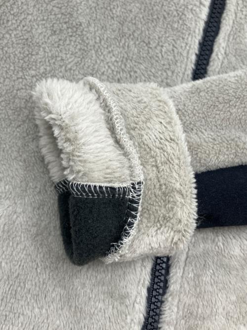 THE NORTH FACE（ザ ノース フェイス）THE NORTH FACE (ザ ノース フェイス) フリースジャケット　ジップイン バーサミッドジャケット グレー×ブラック サイズ:Sの古着・服飾アイテム