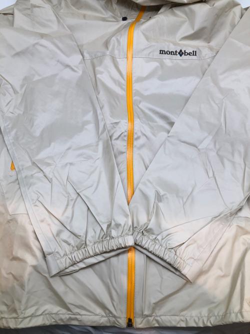 mont-bell（モンベル）mont-bell (モンベル) レイントラッカージャケット ベージュ サイズ:XL 未使用品の古着・服飾アイテム