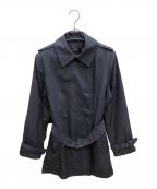 RALPH LAURENラルフローレン）の古着「トレンチコート」｜ネイビー