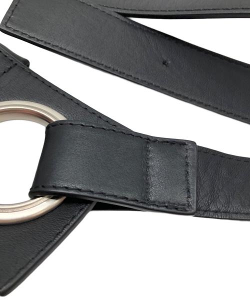 kawa-kawa（カワカワ）kawa-kawa (カワカワ) hatome  ブラックの古着・服飾アイテム