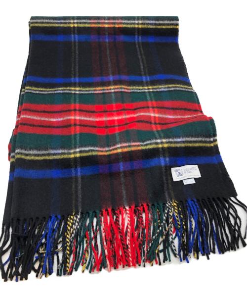 JOHNSTONS OF ELGIN（ジョンストンズオブエルガン）JOHNSTONS OF ELGIN (ジョンストンズオブエルガン) カシミヤマフラー マルチカラーの古着・服飾アイテム