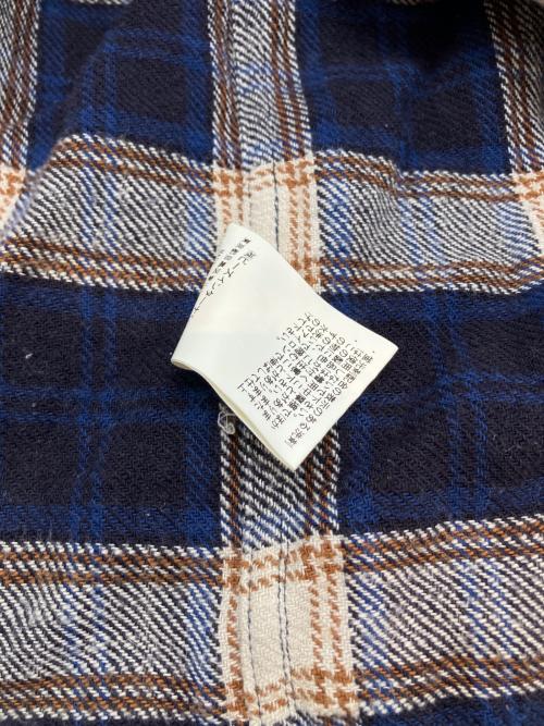 X-LARGE（エクストララージ）X-LARGE (エクストララージ) 長袖シャツ ネイビー×ホワイト サイズ:Lの古着・服飾アイテム