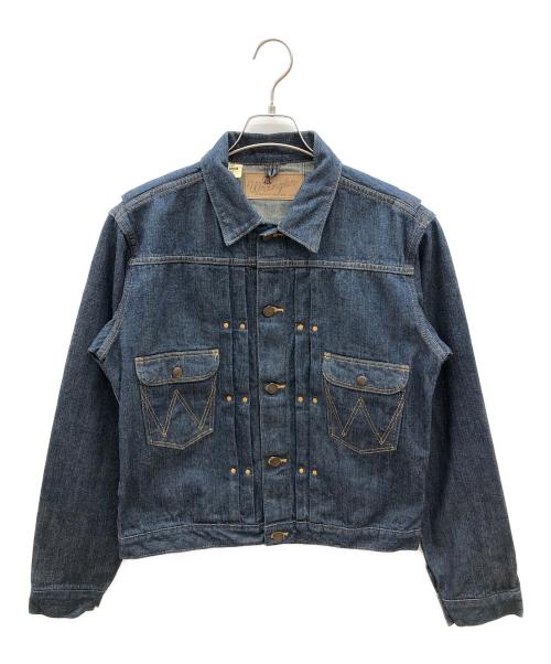 Wrangler（ラングラー）Wrangler (ラングラー) 復刻111MJ1951 デニムジャケット 14OZ. DENIM ネイビー サイズ:40の古着・服飾アイテム