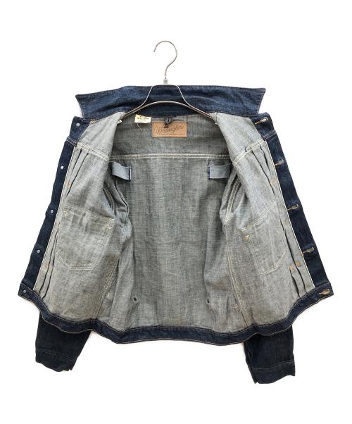 Wrangler（ラングラー）Wrangler (ラングラー) 復刻111MJ1951 デニムジャケット 14OZ. DENIM ネイビー サイズ:40の古着・服飾アイテム