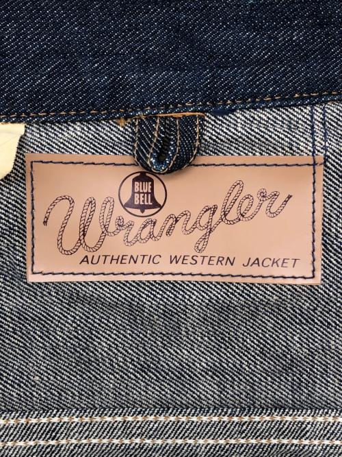 Wrangler（ラングラー）Wrangler (ラングラー) 復刻111MJ1951 デニムジャケット 14OZ. DENIM ネイビー サイズ:40の古着・服飾アイテム
