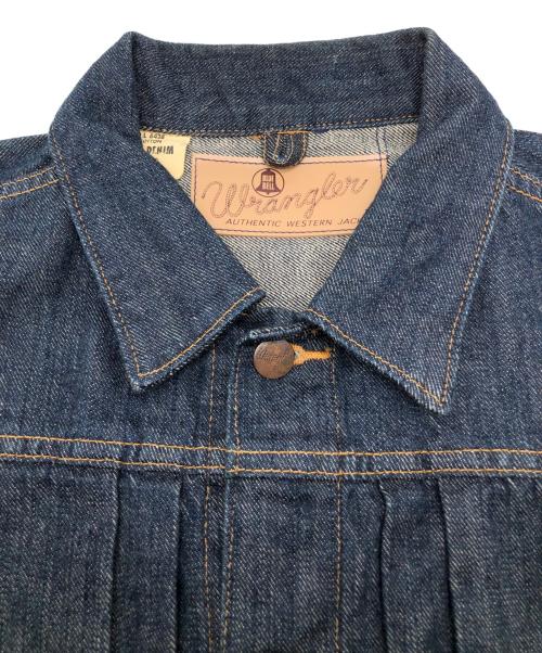Wrangler（ラングラー）Wrangler (ラングラー) 復刻111MJ1951 デニムジャケット 14OZ. DENIM ネイビー サイズ:40の古着・服飾アイテム