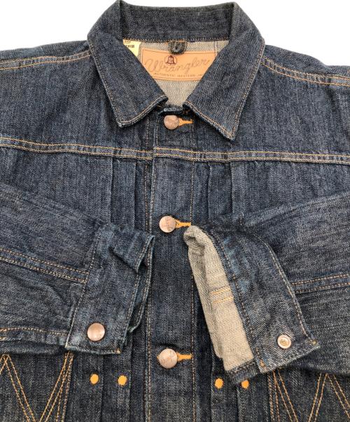 Wrangler（ラングラー）Wrangler (ラングラー) 復刻111MJ1951 デニムジャケット 14OZ. DENIM ネイビー サイズ:40の古着・服飾アイテム