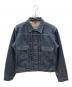 Wrangler（ラングラー）の古着「復刻111MJ1951 デニムジャケット 14OZ. DENIM」｜ネイビー