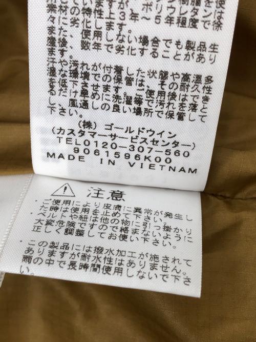 THE NORTH FACE（ザ ノース フェイス）THE NORTH FACE (ザ ノース フェイス) キャンプシェラショート キャメル サイズ:Mの古着・服飾アイテム