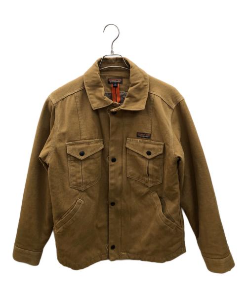 Patagonia（パタゴニア）Patagonia (パタゴニア) アイアン・フォージ・ヘンプ・キャンバス・ランチジャケット　FA18 キャメル サイズ:Sの古着・服飾アイテム