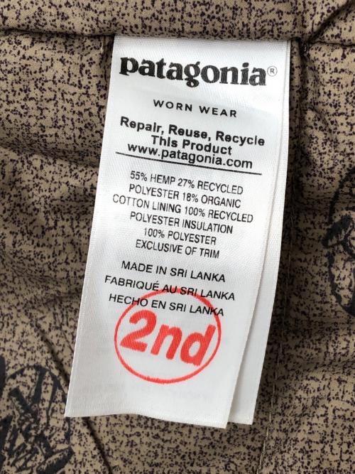 Patagonia（パタゴニア）Patagonia (パタゴニア) アイアン・フォージ・ヘンプ・キャンバス・ランチジャケット　FA18 キャメル サイズ:Sの古着・服飾アイテム