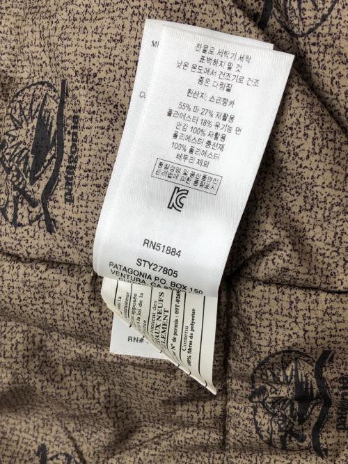 Patagonia（パタゴニア）Patagonia (パタゴニア) アイアン・フォージ・ヘンプ・キャンバス・ランチジャケット　FA18 キャメル サイズ:Sの古着・服飾アイテム