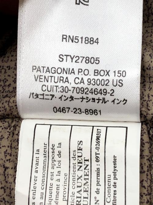 Patagonia（パタゴニア）Patagonia (パタゴニア) アイアン・フォージ・ヘンプ・キャンバス・ランチジャケット　FA18 キャメル サイズ:Sの古着・服飾アイテム