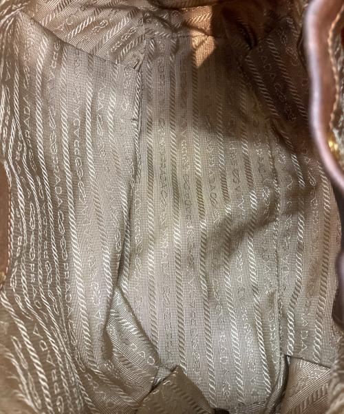 PRADA（プラダ）PRADA (プラダ) 巾着 ベージュの古着・服飾アイテム