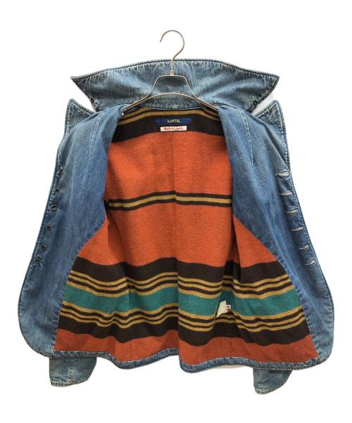 KAPITAL（キャピタル）KAPITAL (キャピタル) デニムカバーオール インディゴ サイズ:Sの古着・服飾アイテム